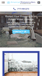 Mobile Screenshot of americanwaterproofers.com